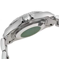 مملوكة مسبقًا Rolex Platinum Stainless Steel Yacht-Master 168622 Men's Wristwatch 35 mm 