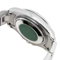 مملوكة مسبقًا Rolex Platinum Stainless Steel Yacht-Master 168622 Men's Wristwatch 35 mm 