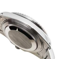 مملوكة مسبقًا Rolex Black Stainless Steel Coke Edition GMT-Master II 16710 Men's Wristwatch 40 mm