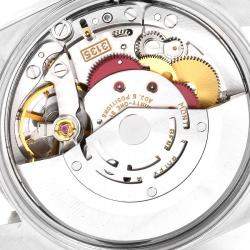 Rolex Slate 18K Yellow Gold Stainless Steel Date 15203 Men's Wristwatch 34MM