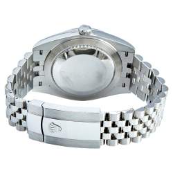 Pre Owned Rolex Grey Stainless Steel Datejust 126300 Men's Wristwatch 41 mm