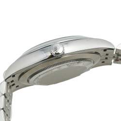 مملوكة مسبقًا Rolex Blue Stainless Steel Datejust 126300 Men's Wristwatch 41 mm