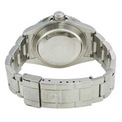 Pre Owned Rolex Black Stainless Steel Submariner 16610 Men's Wristwatch 40 mm