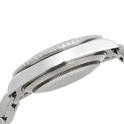 Pre Owned Rolex Black Stainless Steel Submariner Kermit 16610LV Men's Wristwatch 40 MM