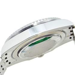 مملوكة مسبقًا Rolex Black GMT Master II Batman Jubilee Stainless Steel 126710 Men's Wristwatch 40MM