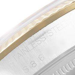 Pre Owned Rolex Champagne 18K Yellow Gold And Stainless Steel Oyster Perpetual 14233 Automatic Men's Wristwatch 36 MM