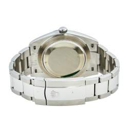 Pre Owned Rolex Silver Stainless Steel Datejust 126300 Men's Wristwatch 41 mm
