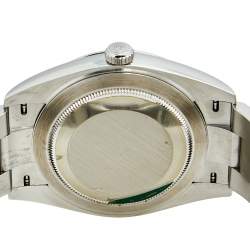 Pre Owned Rolex Silver Stainless Steel Datejust 126300 Men's Wristwatch 41 mm