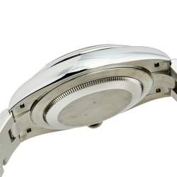 Pre Owned Rolex Black Stainless Steel Datejust 126300 Men's Wristwatch 41 mm