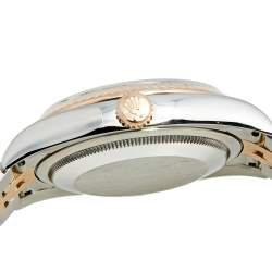 مملوكة مسبقًا ساعة يد نسائية روليكس 116231 ألماس ستانلس ستيل  ذهب وردي عيار 18 سوداء  36 مم