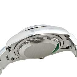 Pre Owned ساعة يد رجالية رولكس ديت جست 126200 ستانلس ستيل سوداء 36 مم