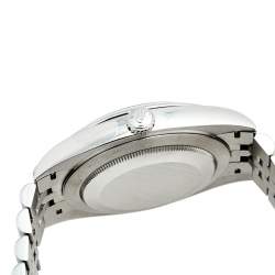 Pre Owned ساعة يد رجالية رولكس ديت جست 126300 ستانلس ستيل رصاصي 41 مم