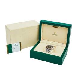 Rolex Black Cerachrome Stainless Steel GMT-Master II 126710BLRO-0002 Men's Wristwatch 40 mm