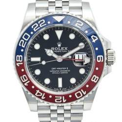 Rolex Black Cerachrome Stainless Steel GMT-Master II 126710BLRO-0002 Men's Wristwatch 40 mm