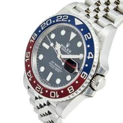 Rolex Black Cerachrome Stainless Steel GMT-Master II 126710BLRO-0002 Men's Wristwatch 40 mm