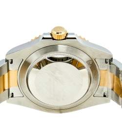 Pre Owned Rolex Black Cerachrome 18K Yellow Gold Stainless Steel Submariner M126613LN-0002 Men's Wristwatch 41 mm