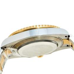 Pre Owned Rolex Black Cerachrome 18K Yellow Gold Stainless Steel Submariner M126613LN-0002 Men's Wristwatch 41 mm