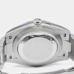مملوكة مسبقًا Rolex Silver Stainless Steel Datejust 41 126300 Men's Wristwatch 41 mm