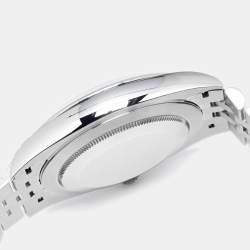 Pre Owned ساعة يد رجالية رولكس ديت جست 41 126300 ستانلس ستيل سليت 41 مم