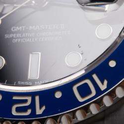 Rolex Black Cerachrom Stainless Steel GMT-Master II 'Batman' 116710 Men's Wristwatch 40 mm
