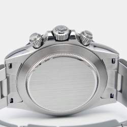 Pre Owned Rolex White Stainless Steel Cerachrom Cosmograph Daytona M116500LN-0001 Men's Wristwatch 40 mm