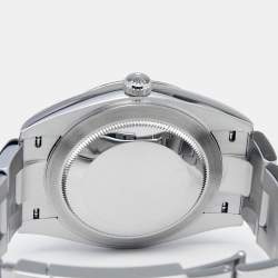 مملوكة مسبقًا Rolex Blue 18K White Gold Stainless Steel Datejust 126334BLRO Men's Wristwatch 41 MM