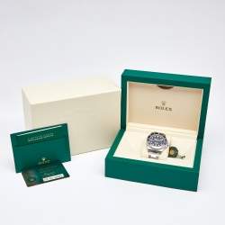 Pre Owned Rolex Black Cerachrom Stainless Steel Submariner 126610LN-0001 Men's Wristwatch 41 mm