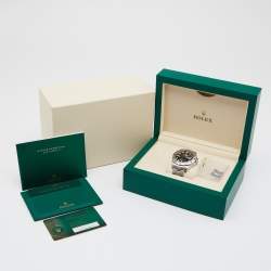 Rolex Black Stainless Steel Explorer II 216570-0002 Men's Wristwatch 42 mm