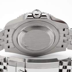 Pre Owned ساعة يد رجالية رولكس "باتمان" جي إم تي ماستر II 126710BLNR سيراكروم أويستر ستيل سوداء 40 مم