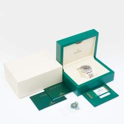 مملوكة مسبقًا ساعة يد رجالية رولكس إكسبلورر II 216570 ستانلس ستيل سوداء 42 مم