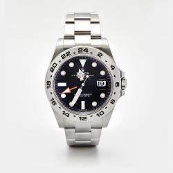مملوكة مسبقًا ساعة يد رجالية رولكس إكسبلورر II 216570 ستانلس ستيل سوداء 42 مم