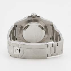 Pre Owned Rolex Black Cerachrom Stainless Steel Submariner 126610LN Men's Wristwatch 41 mm