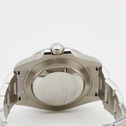 Pre Owned Rolex Black Cerachrom Stainless Steel Submariner 126610LN Men's Wristwatch 41 mm