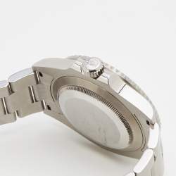 Pre Owned Rolex Black Cerachrom Stainless Steel Submariner 126610LN Men's Wristwatch 41 mm