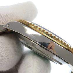 Pre Owned ساعة يد رجالية رولكس صبمارينر ديت 16613  ستانلس ستيل وذهب أصفر عيار 18 زرقاء 40 مم