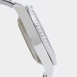 مملوكة مسبقًا Rolex Black Cerachrom Oystersteel Submariner 114060 Men's Wristwatch 40 mm