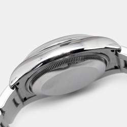 Pre Owned Rolex Champagne Oystersteel Oyster Perpetual M114200-0022 Unisex Wristwatch 34 mm