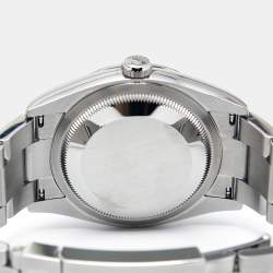 Rolex Silver Stainless Steel Oyster Perpetual M126000-0001 Men's Wristwatch 36 mm