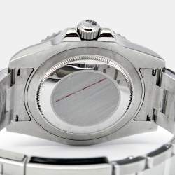 مملوكة مسبقًا Rolex Black Stainless Steel GMT-Master II 116710 Men's Wristwatch 40 mm 