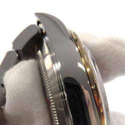 مملوكة مسبقًا Rolex Black 18K Yellow Gold And Stainless Steel Cosmograph Daytona 16523G Automatic Men's Wristwatch 40 mm