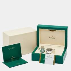 Rolex Black Stainless Steel Explorer II 216570-0002 Men's Wristwatch 42 mm