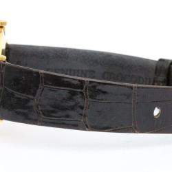 Pre Owned Rolex Champagne 18k Yellow Gold Cellini 4083 Men's Wristwatch 32 mm