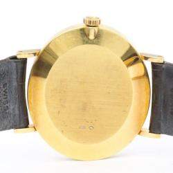 Pre Owned Rolex Champagne 18k Yellow Gold Cellini 4083 Men's Wristwatch 32 mm