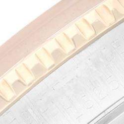 Pre Owned Rolex Datejust Turnograph 1625 Silver Dial 14K Yellow Gold Stainless Steel Men's Wristwatch 36 mm