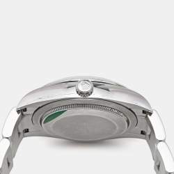 Pre Owned Rolex Silver Oystersteel Oyster Perpetual 124200-0001 Women's Wristwatch 34 mm