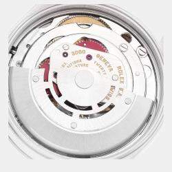 Pre Owned Rolex Air King Silver Dial Smooth Bezel Steel Men's Watch 14000 34 mm