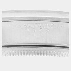 Pre Owned Rolex Air King Silver Dial Smooth Bezel Steel Men's Watch 14000 34 mm