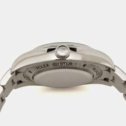 Pre Owned Rolex Black Oystersteel Milgauss M116400GV-0001 Men's Wristwatch 40 mm