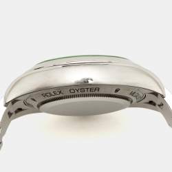 Pre Owned Rolex Black Oystersteel Milgauss M116400GV-0001 Men's Wristwatch 40 mm