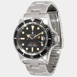 Rolex Black Stainless Steel Submariner 1680 Automatic Men's Wristwatch 40 mm